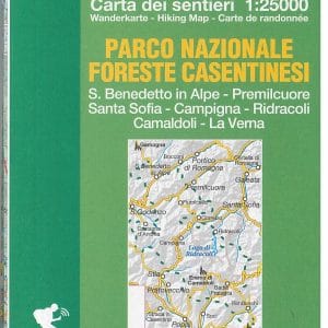 Cartina Parco Nazionale Foreste Casentinesi 20 - Monti editore
