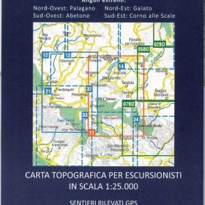 Cartina Alto Appennino Modenese Est. F. 11 - Il Sentiero
