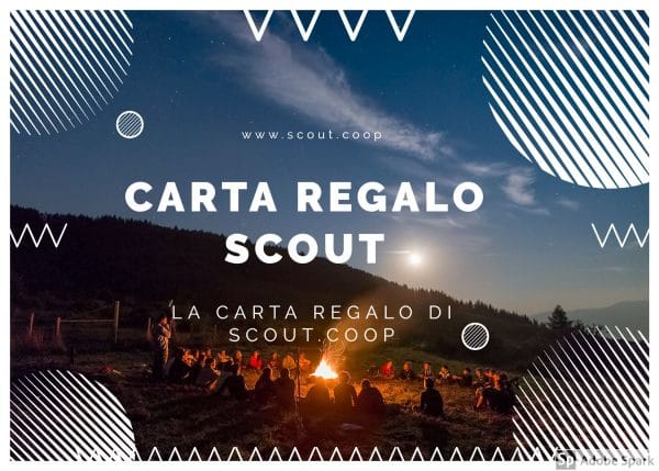 carta regalo scout