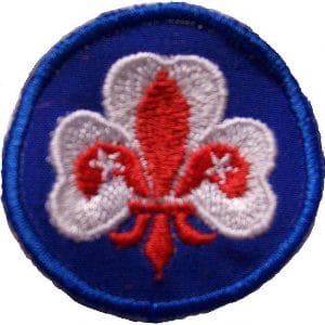 Distintivo promessa Masci stoffa per camicia