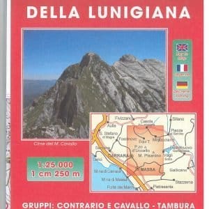 Cartina Alpi Apuane della Lunigiana - 534 Edizioni Multigraphic