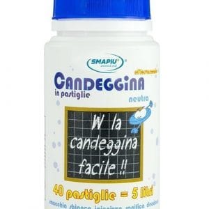 Candeggina in pastiglie SMAPU GROUP barattolo da 40