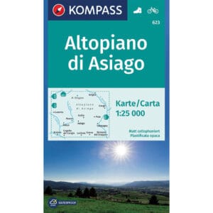 Cartina Altopiano di Asiago Kompass 623