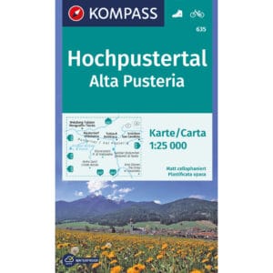 Cartina Alta Pusteria Kompass 635