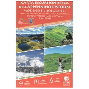 Cartina escursionistica dell'Appennino Pistoiese Modenese e Bolognese - D.R.E.A.M. Italia