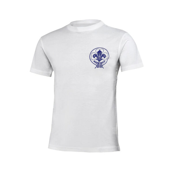 t-shirt bianca agesci
