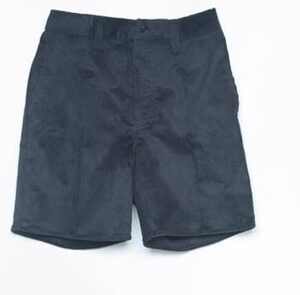 Pantalone corto velluto donna