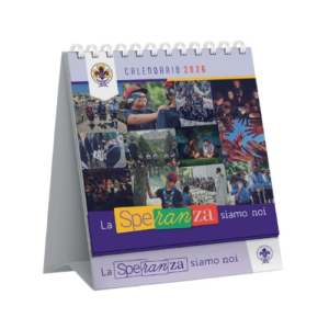 Calendario scout da tavolo 2026