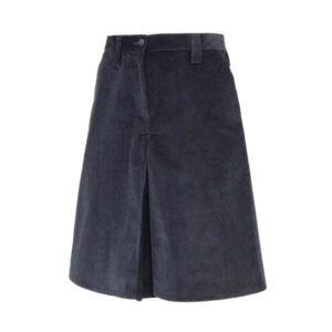 Gonna pantalone velluto donna