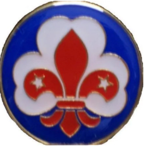 Distintivo metallo smaltato masci