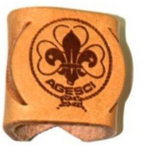 Nodo in cuoio 2 fori agesci