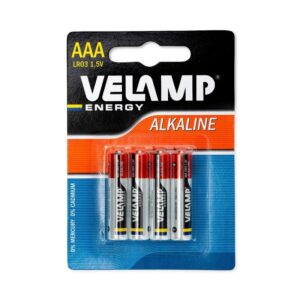 Batteria velamp ministilo 4 pezzi