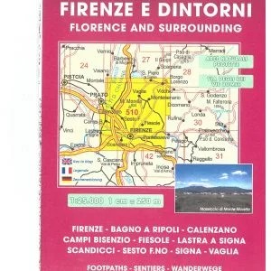 Cartina firenze e dintorni 510 - multigraphic