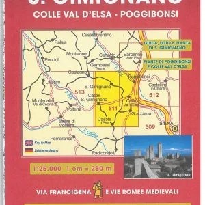 Cartina s. gimignano 511 - multigraphic