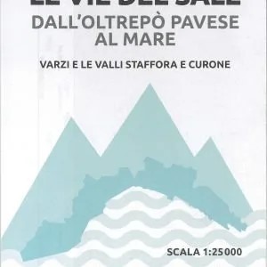 Cartina le vie del sale f.1 -  studio cartografico italiano