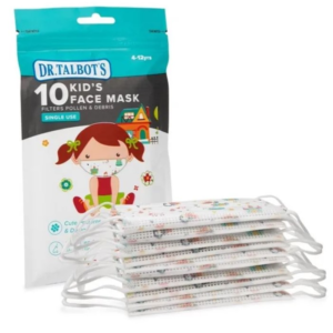 Mascherina per bambini 4-12 anni 10 pz.