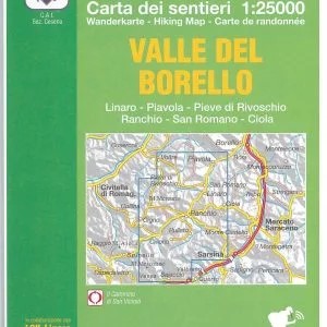 Cartina valle del borello 11 - monti editore