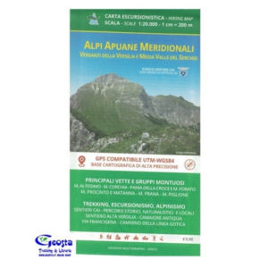 Cartina alpi apuane meridionale 535/537 - multigraphic