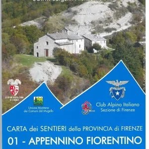 Cartina appennino fiorentino 01 -  dream