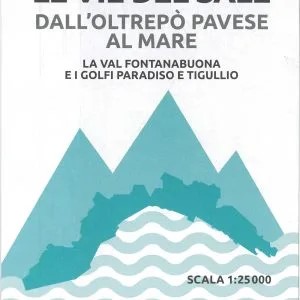 Cartina le vie del sale f .4 - studio cartografico italiano