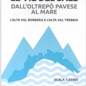 Cartina le vie del sale f.2 -  studio cartografico italiano