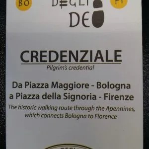 Credenziale via degli dei