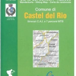 Cartina castel del rio  26 - monti editore