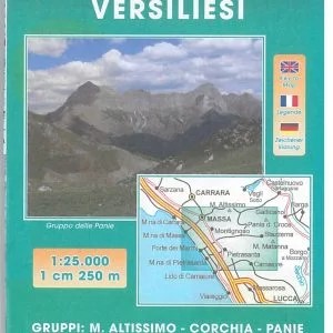Cartina alpi apuane versiliesi 535 - multigraphic