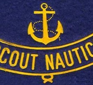 Distintivo stoffa - scouts nautici -