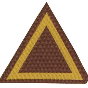 Triangolo di sestiglia bruni