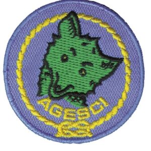 Distintivo stoffa - promessa lupetto