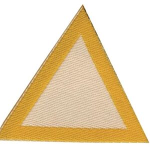 Triangolo di sestiglia bianchi