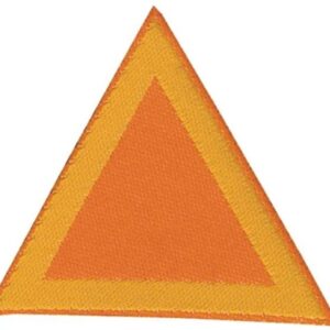 Triangolo di sestiglia arancio