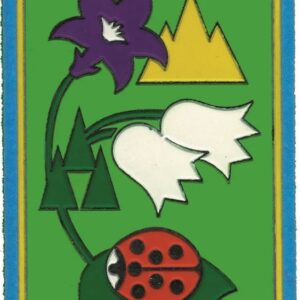 Distintivo stoffa - cocci montagna