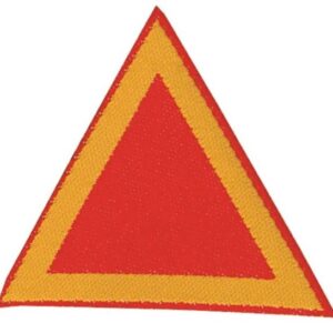 Triangolo di sestiglia rossi