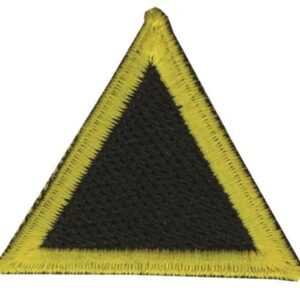 Triangolo di sestiglia neri