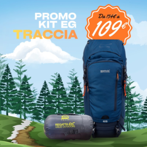 Kit traccia  esploratori e guide majella blu