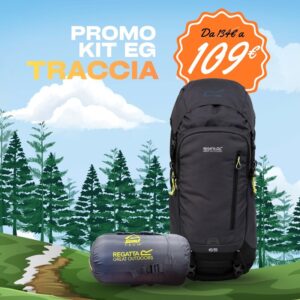 Kit traccia esploratori e guide majella nero