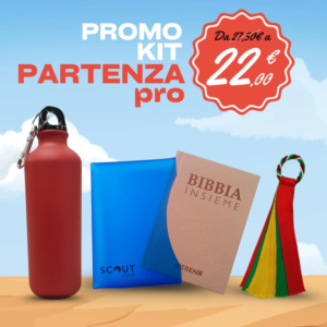 Kit partenza pro bibbia + omerale + borraccia